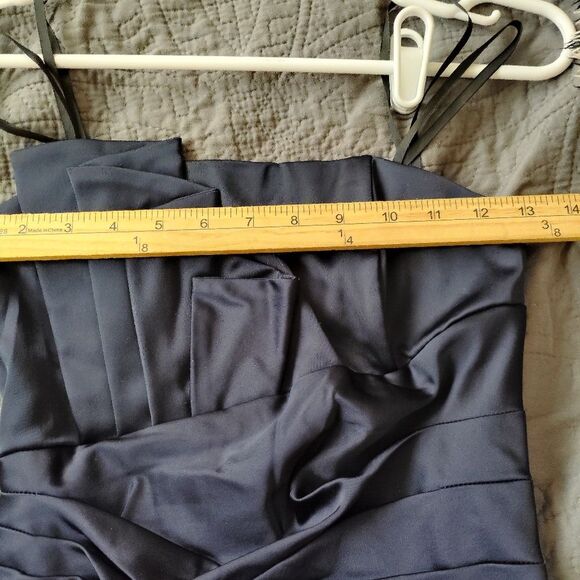 Cache Womens Strapless Mini Cocktail Dress 2 Prom Formal Made In USA - Picture 5 of 6